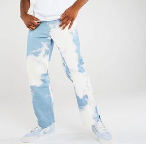 Jaded London cloud print jeans